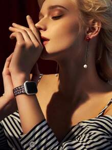 双色豹纹雕刻表带，兼容 表带 40 毫米 41 毫米 38 毫米 42 毫米 44 毫米 45 毫米 46 毫米 49 毫米女款，柔软硅胶猎豹压纹设计师运动表带，兼容 Series 11 10 9 8 7 6 5 4 3 2 1 SE Ultra