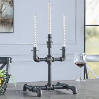 Sandy Grey Candleholder,YY Choice