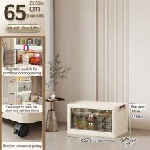 Storage Cabinet Home Organizer Cabinet Folding Clothes Cabinet For Clothes, Snack Storage, Baby Use, No-Installation Required - Multicolor - View 28