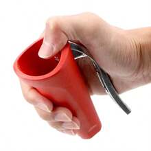 Alicates para avellanas y nueces, herramientas de cocina de aleación de Zinc, abridor de desgranadora con forma de embudo, alicates de abrazadera, Clip rápido para utensilios de castañas NWYL - Negro - Ver 5