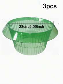 Vegetable Protection Cage, Thicker Snail-Proof Seedlings Guard, Round Plant Grow Tent For Gardening, Pest & Disease Prevention