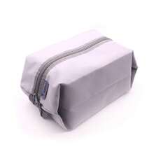 Durable ultraligero al aire libre Camping senderismo bolsas de almacenamiento de viaje impermeable Oxford bolsa de natación kits de viaje - Gris - Ver 7