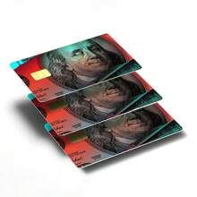 4pcs Ultrathin Vinyl No-Residue Stickers Suitable For Credit Cards, Debit Cards, Metro Cards, Key Cards, Skin Protection And Personalization, Ultrathin Waterproof Anti-Scratch Anti-Slip