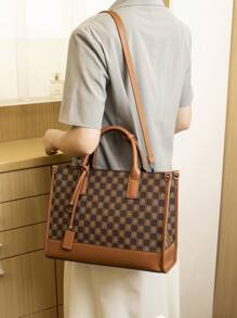 Damen Shopper Tasche mit großer Kapazität, vielseitig einsetzbare Schultertasche, modische Lässig Handtasche, gehobene Marken-Nische, stilvolle Oversize-Tasche, Neuheit 2025, Lässig Handtasche