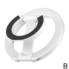 Magnetic Phone Desk Holder Ring Holder 2in1 For MagSafe Double Sided Compatible With Iphone Cellphones Stand Support Telephone Call Grip Compatible With IPhone, Android Phone, Gift For Birthday, Family, Friends Finger Ring Holder, Phone Grip, Phone Accessories