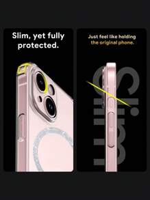 防震透明硅胶手机壳，兼容 13/11/12/13/14 Pro Max/15 Pro Max/16 Pro Max/16 Pro/Galaxy、Mi、Redmi，TPU 保护后盖 1 件全新透明磁性星空壁纸防水防摔防刮 - 無色 - 查看 10