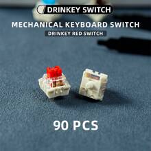 3 针机械键盘开关（黑色/红色/棕色/蓝色/黄色）- 兼容热插拔插座和套管 - Red Switch - 查看 8