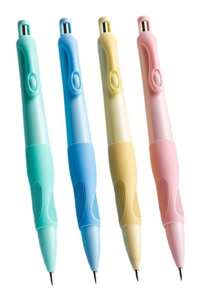 Set de lápiz mecánico de 2mm, lápiz de dibujo de carpintero de 2.0mm para dibujo artístico, escritura y construcción con repuestos, borrador y sacapuntas - Multicolor - Ver 2