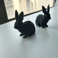Klein Konijnendecoratie, Tuindecoratie, Creatief & Interessant Ornament, Konijnenbeeldje, Cadeau Voor Familie & Vrienden, Geschikt Voor Pasen, Huis & Tuin Buitendecoratie