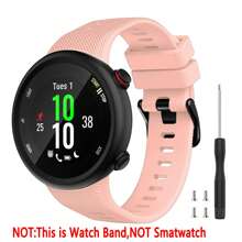 Compatible With Garmin Forerunner 45 Band, Soft Silicone Sport Replacement Watch Band, Fitness Strap Bracelet Wristband For Garmin Forerunner 45 Smartwatch - Garmin Forerunner 45 - View 16
