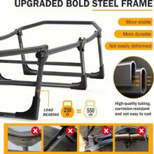 Portable Folding Camping Bed, Folding Single Sofa Bed - Adjustable Sofa Bed, Suitable For Camping And Travel, Comes With Soft Cushions And Pillows, Perfect For Holiday Gifts, Perfect For Outdoor Camping. - 彩色 - 查看 9