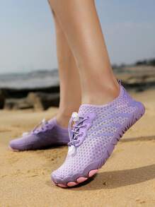 Teenagers' Anti-Slip Quick-Dry Swimming/Beach/Water/Stream/Rock Fishing/Jump Rope/Yoga Shoes, Unisex Outdoor Sports Climbing Riding - Purple - View 9