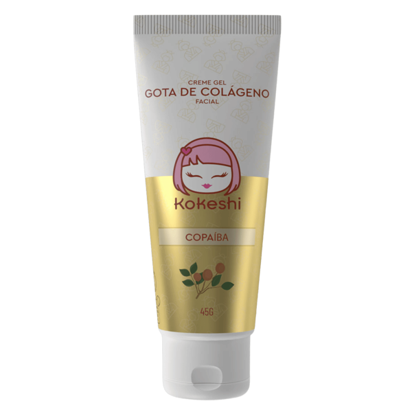 KOKESHI Creme Gel Regenerador Facial Gota de Colágeno Kokeshi Festa Junina