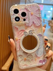 Funda de teléfono de TPU con diamante compatible con iPhone 7/8/SE2, iPhone7/8 Plus, iPhone X/XS/XR, iPhone XS Max, iPhone 11/11 Pro/11 Pro Max, iPhone 12/12 Pro/12 Pro Max, iPhone 13/13 Pro/13 Pro Max, iPhone 14/14 Pro/14 Plus/14 Pro Max, iPhone 15/15 Pro/15 Plus/15 Pro Max, iPhone 16/16 Pro/16 Plus/16 Pro Max