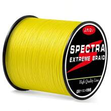 Spectra 300M PE Braided Fishing Line Super Strong Japanese Multifilament Sea Fishing Line 10LB-80LB Carp Line Trout Line - Yellow - View 1