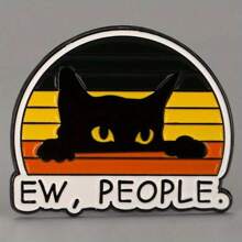 1 件独特锌合金创意珐琅徽章胸针，男女皆宜 - 适合背包、帽子和夹克的时尚配饰别针 - 送给朋友和家人的完美生日礼物 - 1個 - 查看 8