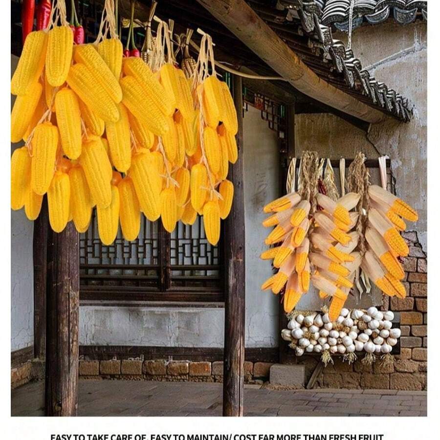 Various Types Of Simulated Corn Skewers, Realistic Fake Corn Skewers ...