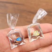 8pcs Assorted Transparent Realistic Clownfish Pocket