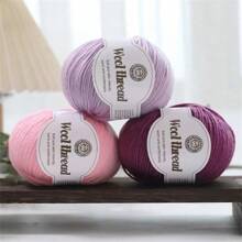 1 Set Of 10 Mixed Wool Yarn Skeins, Total Weight 1.1 Lbs, With Various Color Combinations Available. These Soft And Skin-Friendly Yarns Are Suitable For Sweaters, Scarves, Hats, And Other DIY Crafts.