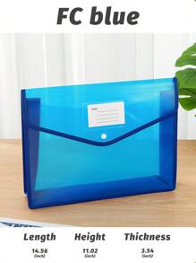 Carpeta de archivo FC/A4/B5, puede contener hasta 500 hojas de papel, para oficina, contratos, exámenes, materiales, informes de exámenes médicos de mujeres embarazadas, escuelas, vuelta al cole, útiles escolares