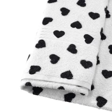 100% Cotton Printed Bath Towel Prisma Dohler Combed Yarn 70x140 - Formosa negra - Ver 2
