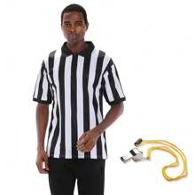 Referee Shirt Men's Basketball Soccer Referee Jersey 100% Polyester Referee Uniform Adults Football Referee Uniform