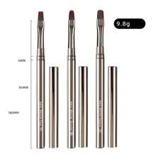 1 件/2/3 件美甲刷套装，用于凝胶抛光的美甲设计刷，指甲油刷和清洁刷，美甲点画工具 3D 美甲装饰刷，用于 DIY 美甲