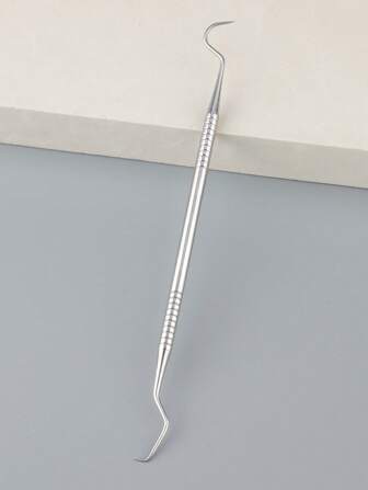 RANCAI 1pc Stainless Steel Dental Tool Set With Intraoral Mirror Tooth Stain Remover & Plaque Cleaner