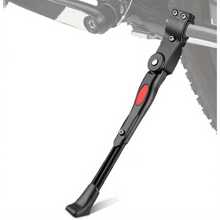 Aluminum Alloy Rear Side Bicycle Stand, Adjustable Bike Kickstand, Bicycle Kick Stand Black - Black - View 1