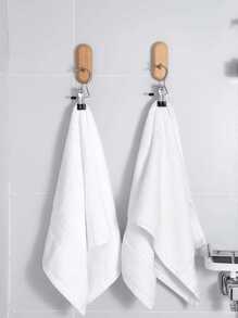 不锈钢衣夹洗衣衣钉带钩便携式挂衣夹裤夹家用不留痕强力不锈钢多功能带钩衣夹晾衣夹单个宽口夹耐磨 - 彩色 - 查看 11