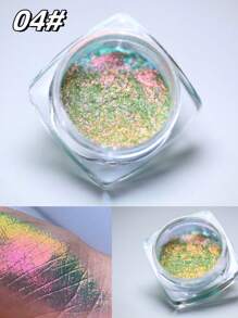 1g/盒多色变色龙粉指甲闪粉极光霓虹彩虹颜料铬粉彩虹色眼影指甲擦粉[颜色变化]变色龙粉|颜色变化|眼影|极光粉|狂欢节/狂欢节/化妆舞会 - 彩色 - 查看 15