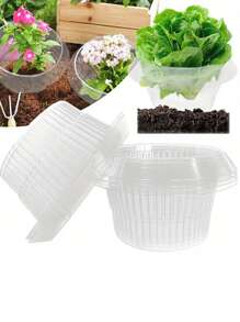 Vegetable Protection Cage, Thicker Snail-Proof Seedlings Guard, Round Plant Grow Tent For Gardening, Pest & Disease Prevention