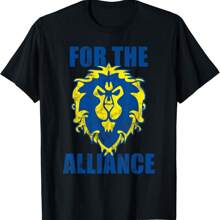 WoW Alliance T-Shirt T-Shirt - Black - View 1