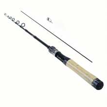 1,68m 1,8m 1,98m Vara de Pesca Telescópica de Fibra de Carbono com Alimentação UL, Vara de Pesca Giratória, Peso do Anzol 1-5g, Vara para Iniciantes Capturarem Peixes Pequenos
