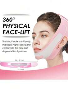 1 件装面部提升面膜、面部瘦身带、睡眠面部塑形辅助工具