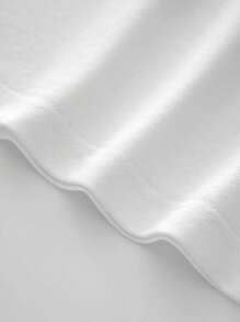 Aelfric Eden Cherries ,Casual Print,Comfortable And Versatile,Letter Pattern Pure Cotton 220g Printed T-Shirt - 白色 - 查看 5