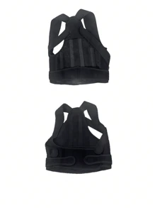 1 pieza Tirantes ajustables para mujer para deportes al aire libre, con soporte para la espalda y la cintura, correa doble transpirable para la cintura, tirantes para fitness y correr