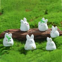 6pcs Easter & New Year 2025 Miniature Luminous Growing Little Pixies, Gardening Landscaping DIY Decor Accessories