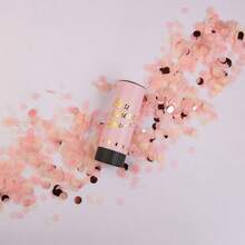 1pc Fireworks Party Small Fireworks Wedding Spring Fireworks Tube Colorful Paper Scraps Hand Twisted Atmosphere Props Wedding Props Party Decoration Supplies,Random Lettering On The Cylinder Body - Multicolor - View 15