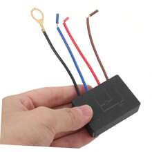 UKCOCO Interruptor Táctil Regulable Para ámpara De Mesa ódulo De Control Sensor De Luz Con 4 Niveles De Atenuación Color Aleatorio - 1 - Ver 9