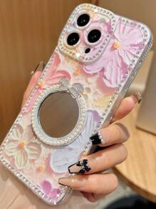 Funda de teléfono de TPU con diamante compatible con iPhone 7/8/SE2, iPhone7/8 Plus, iPhone X/XS/XR, iPhone XS Max, iPhone 11/11 Pro/11 Pro Max, iPhone 12/12 Pro/12 Pro Max, iPhone 13/13 Pro/13 Pro Max, iPhone 14/14 Pro/14 Plus/14 Pro Max, iPhone 15/15 Pro/15 Plus/15 Pro Max, iPhone 16/16 Pro/16 Plus/16 Pro Max