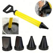 Mortar Pointing Grouting Gun Sprayer Applicator Tool For Cement Lime 4 Nozzles, For Lime Cement Construction Tools - Multicolor - View 7