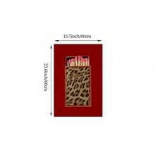 1/3 件豹纹印花帆布画别致奢华墙面艺术幸运 8 球猎豹海报学院风复古女生宿舍公寓装饰礼物送给她无框