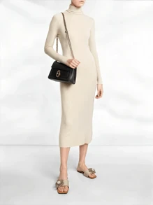 2025 时尚新款百搭水钻一脚蹬凉鞋，性感方头平底沙滩鞋，适合搭配连衣裙，女士