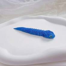 1 pieza Decoración de escritorio realista de serpiente impresa en 3D, figura miniatura hiperrealista, regalo en caja sorpresa