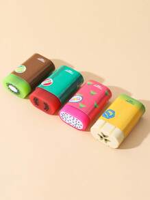 TOCHAIN Random 1pc Cream Fruit Design Erasers