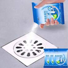 Quick Pipe Unblocking Agent Powerfully Dissolves Clogged Kitchen Sinks, Clears Bathroom Toilet Sewers, And Removes Odors - Powdery - View 1