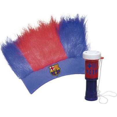 FC Barcelona F.C Barcelona pruik + trompetset inclusief pruik met Barça-kleuren en plastic trompet - Officiële F.C Barcelona set Leuk om te gebruiken en gemakkelijk overal mee naartoe te nemen ⚫ GRATIS verzending ✅ Levering binnen 24/48 uur naar Spanje (schiereiland)