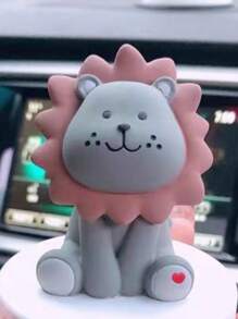 1 pieza Molde de silicona en forma de león 3D para velas, molde de silicona para decoración del hogar accesorio de yeso con diseño de león DIY