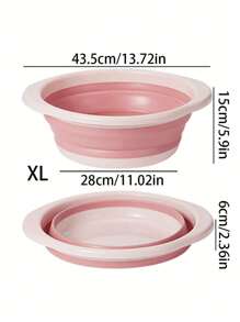 Chậu giặt gấp gọn di động Chậu rửa gấp du lịch bằng nhựa Chậu rửa gấp bền chắc Phòng tắm Nhà bếp Đồ dùng gia đình Chậu rửa gấp gọn di động Dùng cho gia đình Ký túc xá và sử dụng ngoài trời Để rửa chân Rửa tay thiết yếu cho ngày tựu trường - Nhiều màu - Xem 17